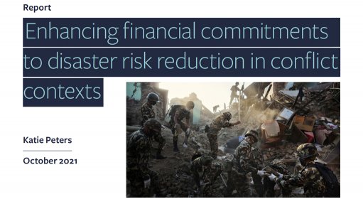 Enhancing financial commitments to disaster risk reduction in conflict contexts