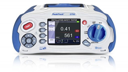 Image of The PeakTech P 2755 installation safety tester is available from Vepac Electronics