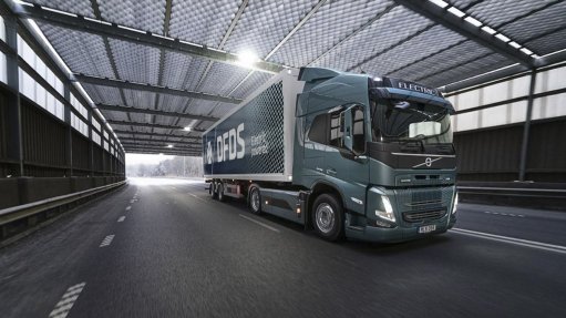 Image of the Volvo FM Electric truck