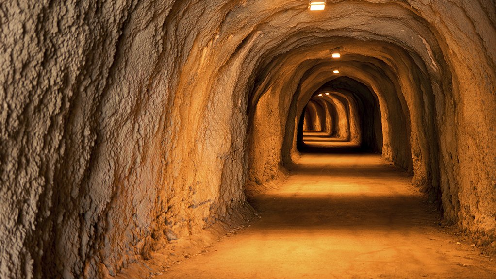 an empty underground tunnel