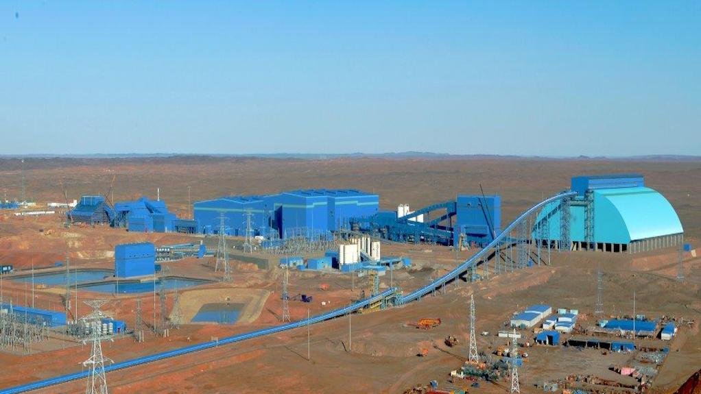 Image of Oyu Tolgoi concentrator in Mongolia