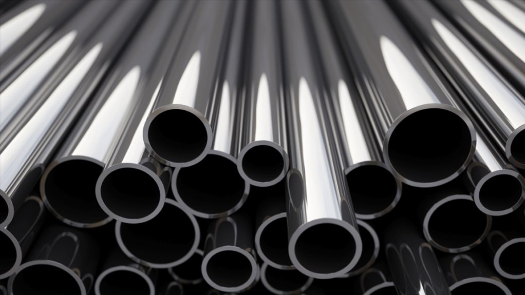 Image of stainless steel pipes 