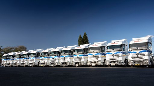 Image of the Bakers SA fleet