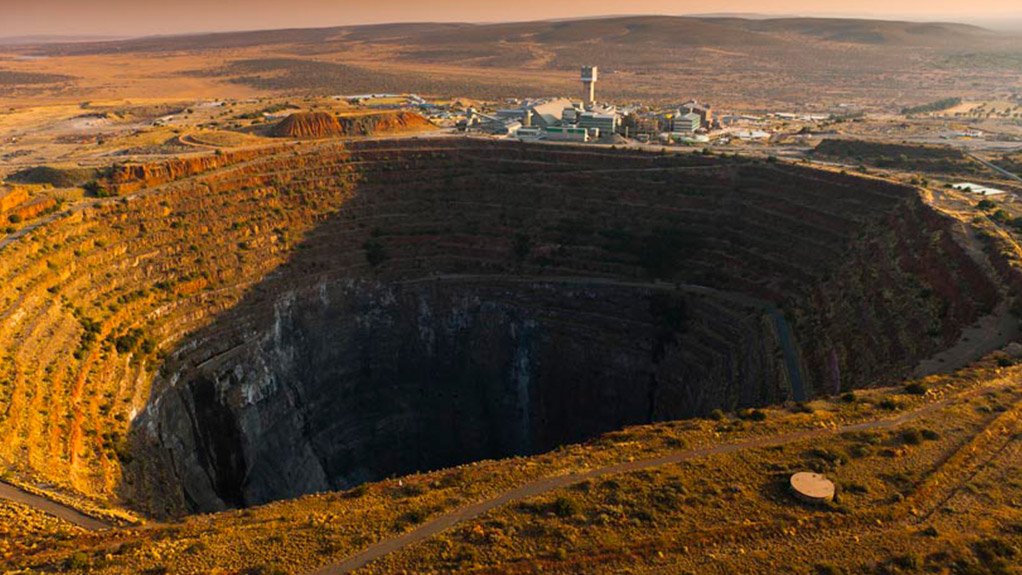 A photo of Petra Diamonds' Finsch mine, in South Africa