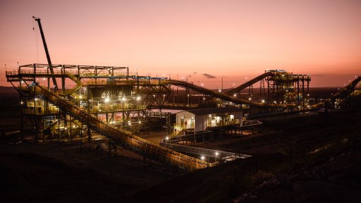 An image of a copper mine plant 