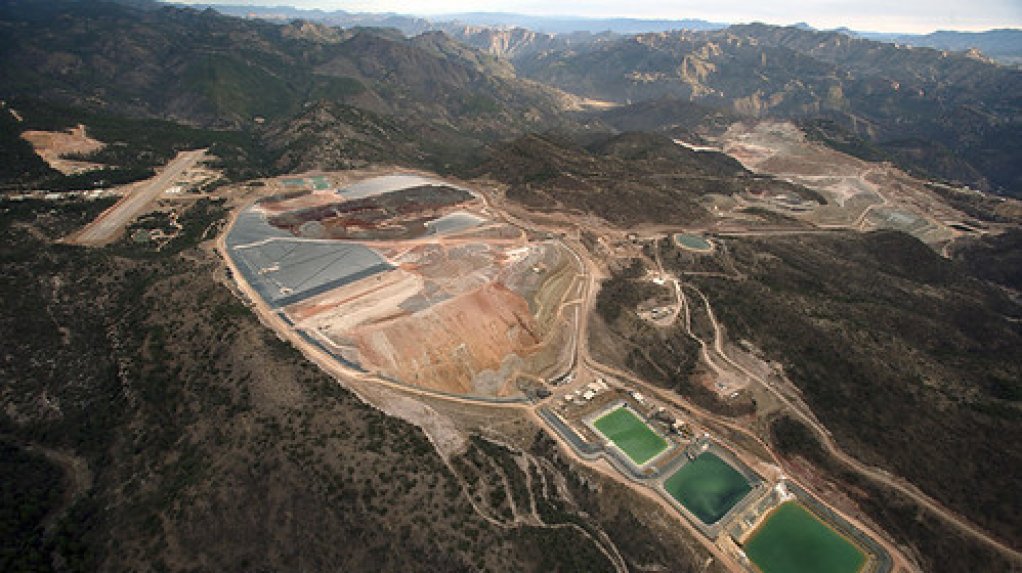 An image of the Mulatos mine