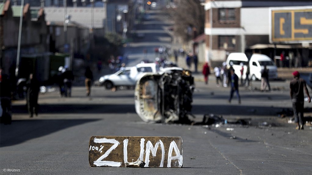 July unrest in South Africa