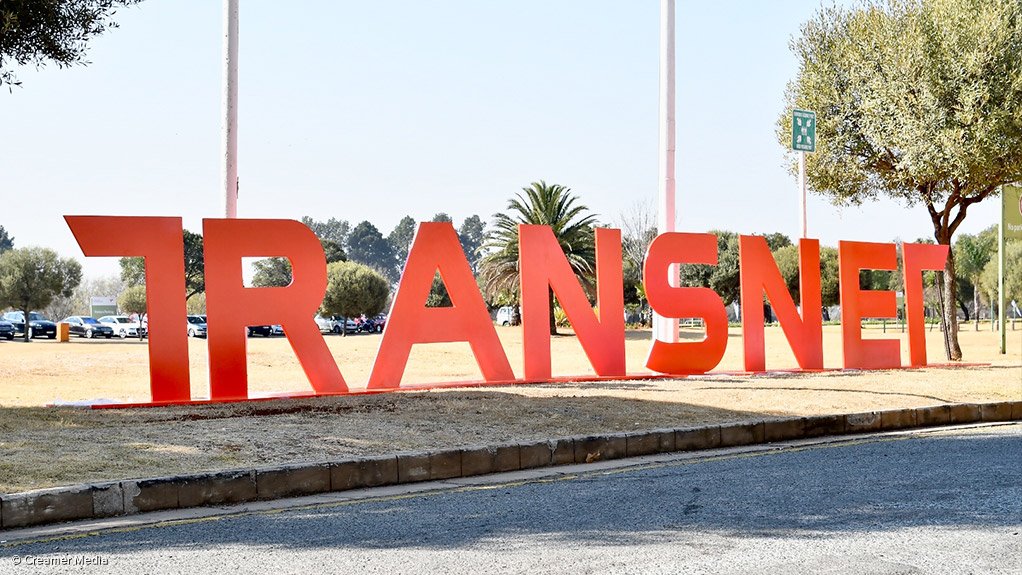 Photo of the Transnet logo