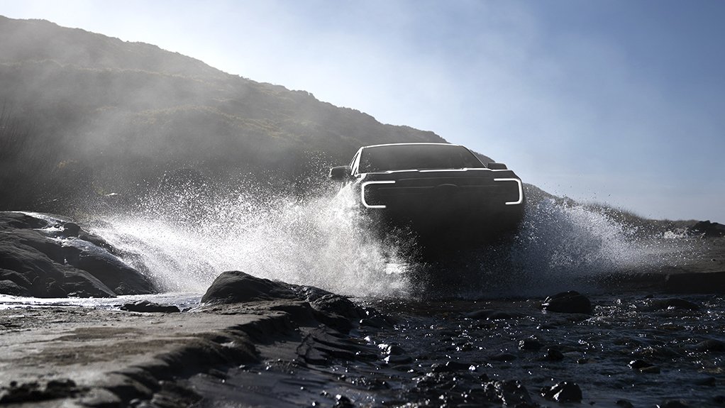 Teaser image of new generation Ranger pickup