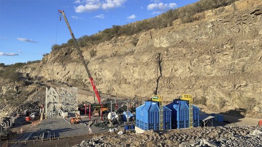 Bulk air coolers being installed at Brazilian mine