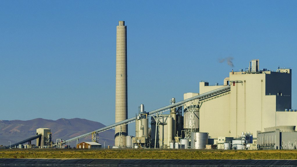 Creamer Media screenshot of Nevada power station