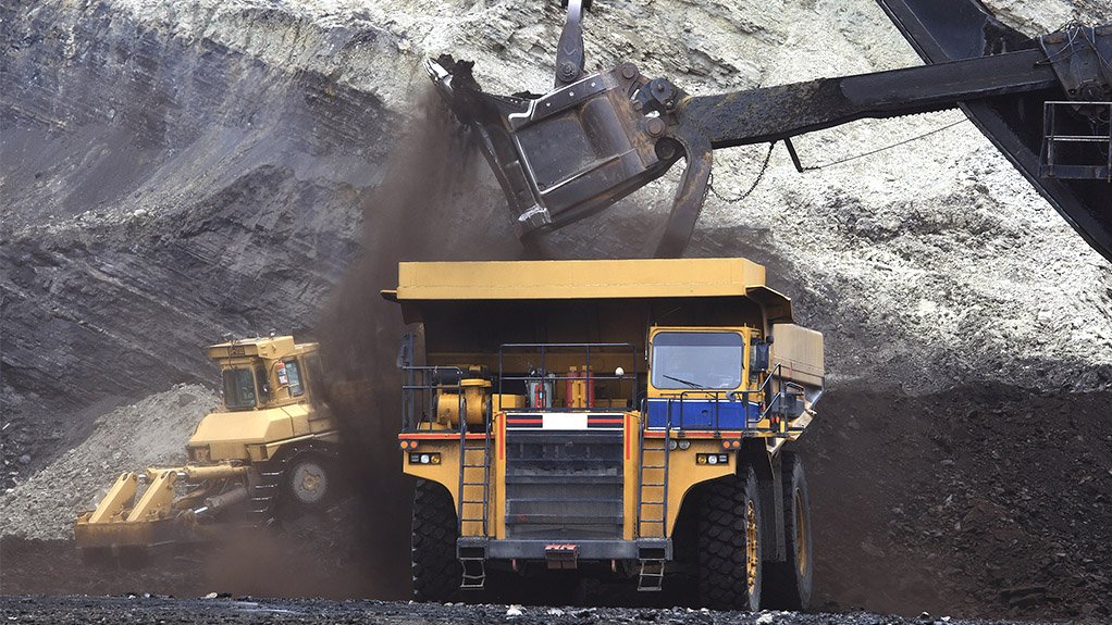 Adobe generic image of a mine haul truck 