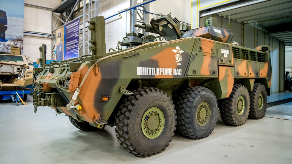 A photo of the Barys 8x8 infantry combat vehicle