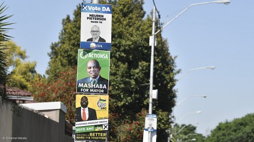 City of Joburg gives parties 14 days to remove election posters as they 'no longer have relevance' 