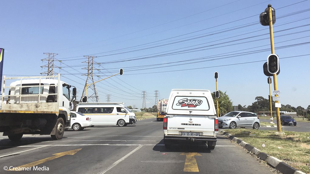 Traffic in South Africa is affected by load-shedding
