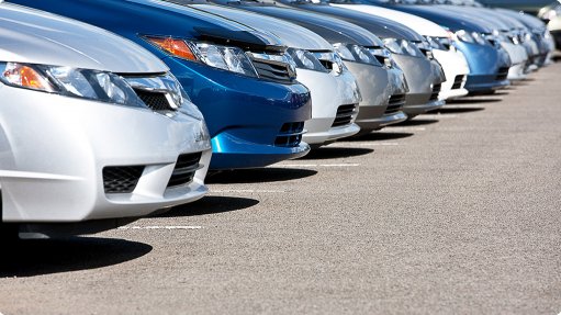 Image of a row of used cars