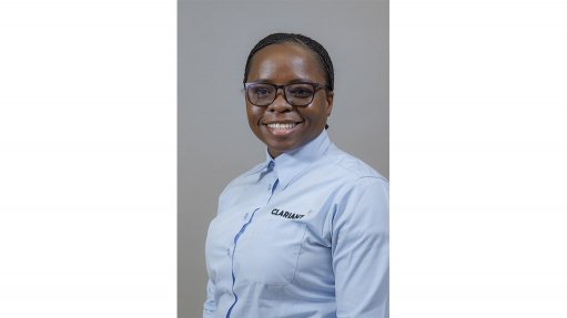 An image of Clariant sub-Saharan Africa regional metallurgist Linda Mahlangu