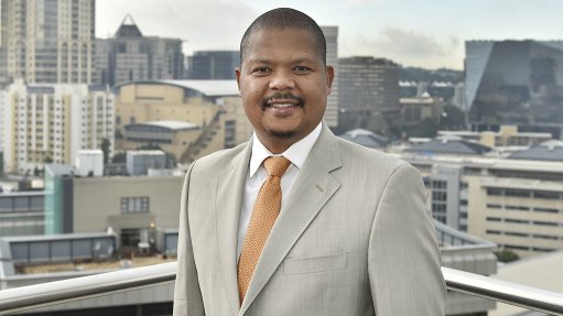 An image of Delta Property Fund CEO Siyabonga Mbanjwa 