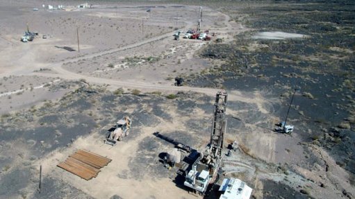 Image of drilling at Fort Cady