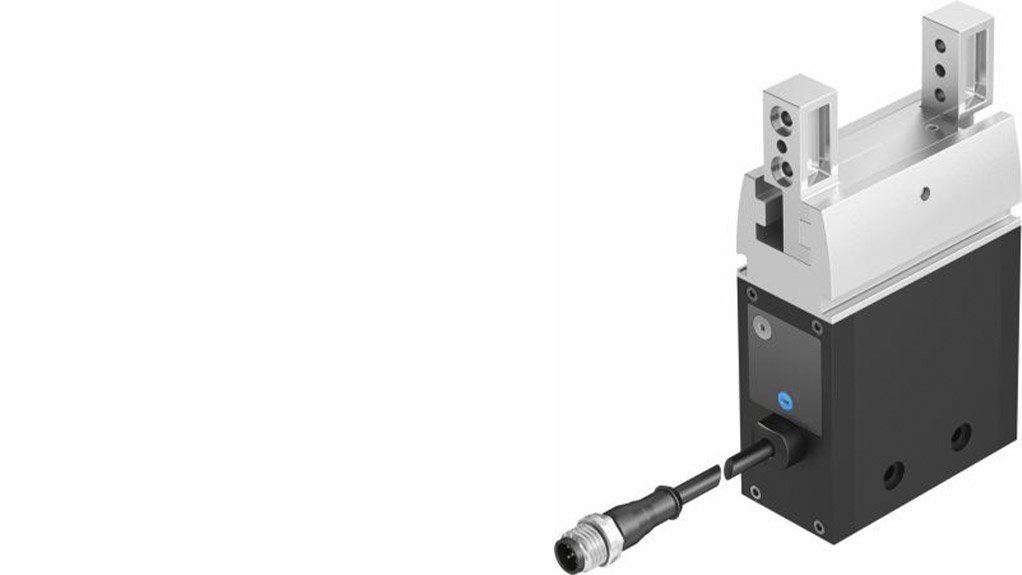 IO-Link® enabled Electric Gripper EHPS from Festo offers gripping without air