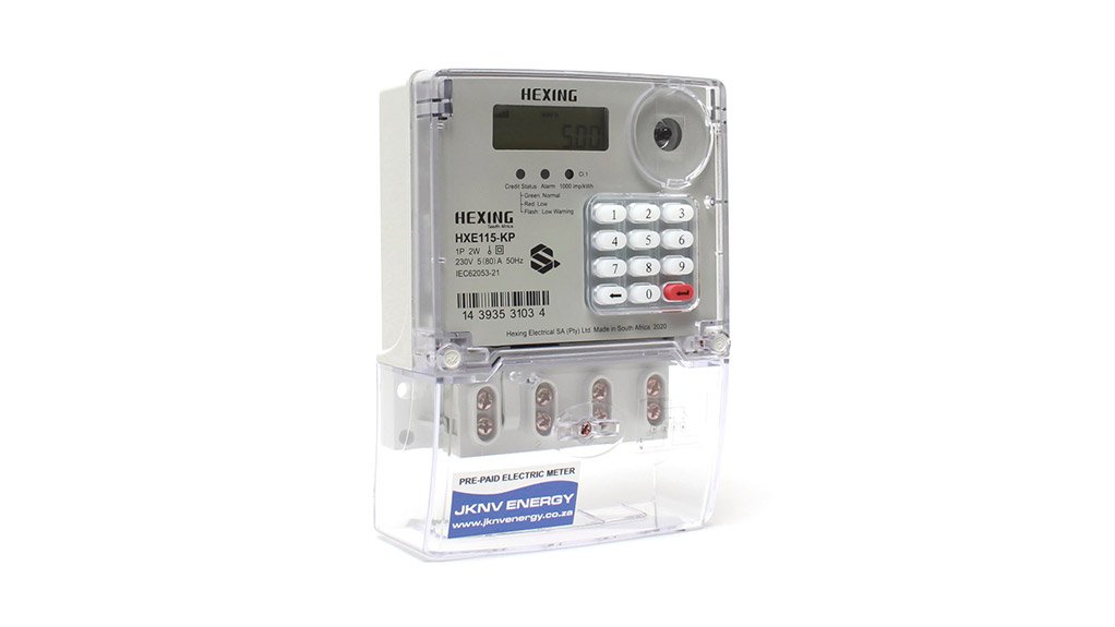 Hexing HXE 115 KP electricity prepaid meter