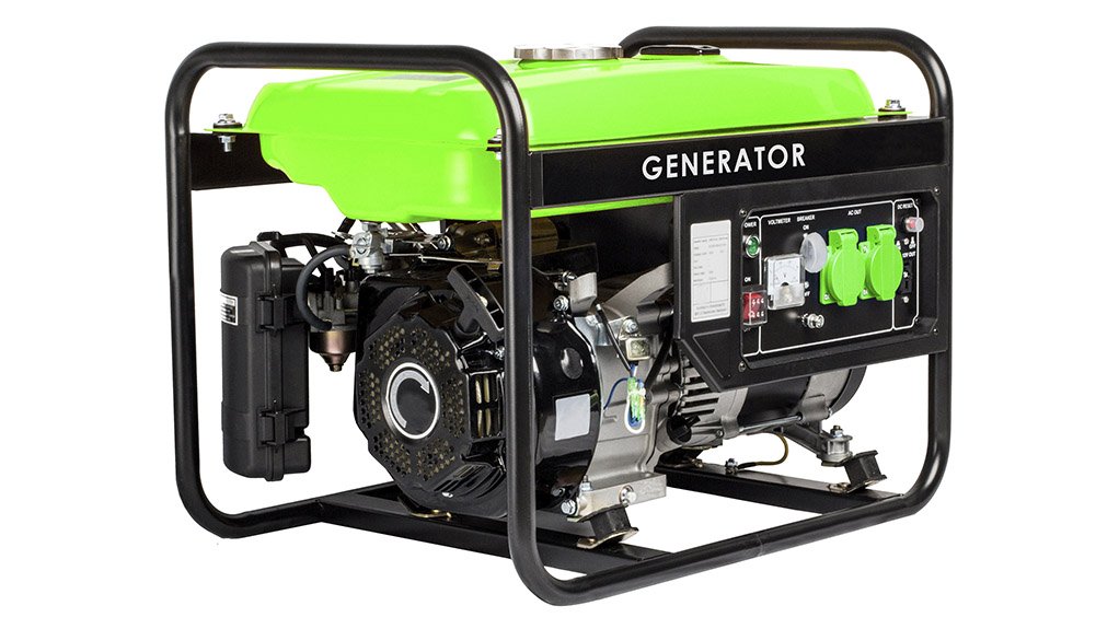 A photo of a generic diesel generator
