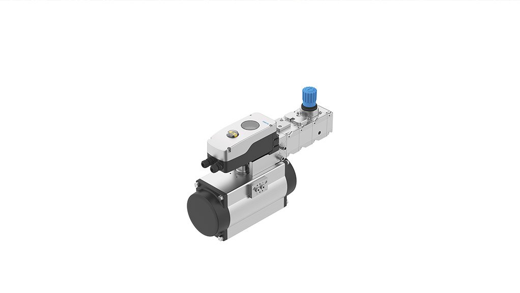 Smart positioner CMSH from Festo with HART communication
