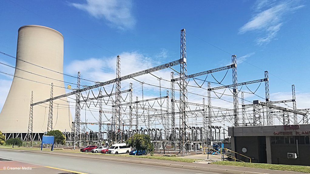 A photo of the Tutuka power station