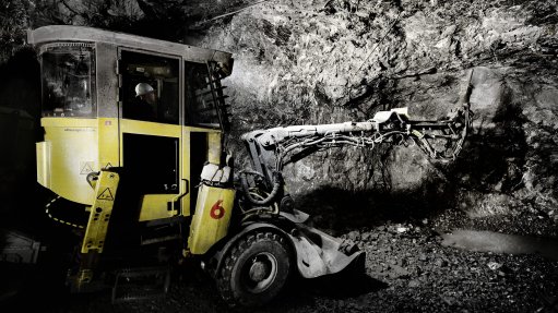 An image of underground mining