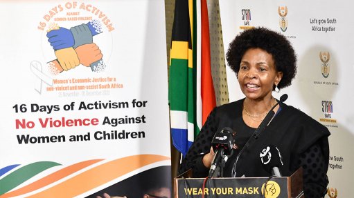 GBVF is a manifestation of gender inequalities in society – Nkoana-Mashabane