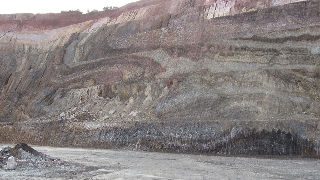 An image of a mine site