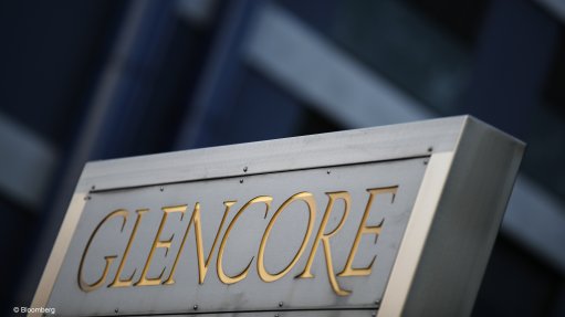 An image of the Glencore signage 