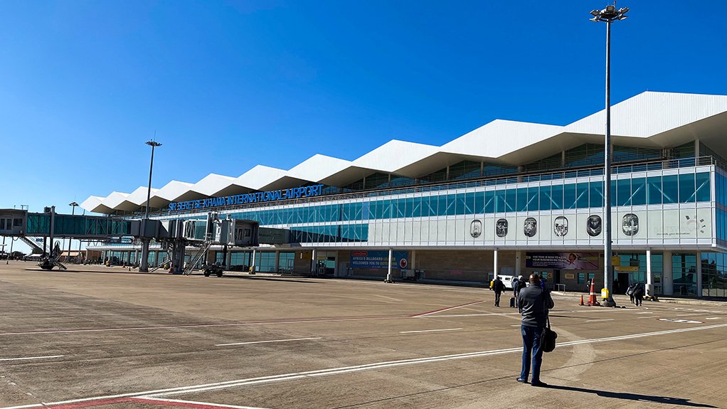 LED retrofit lighting solution for Gaborone Airport