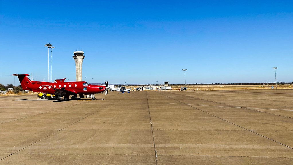 LED retrofit lighting solution for Gaborone Airport