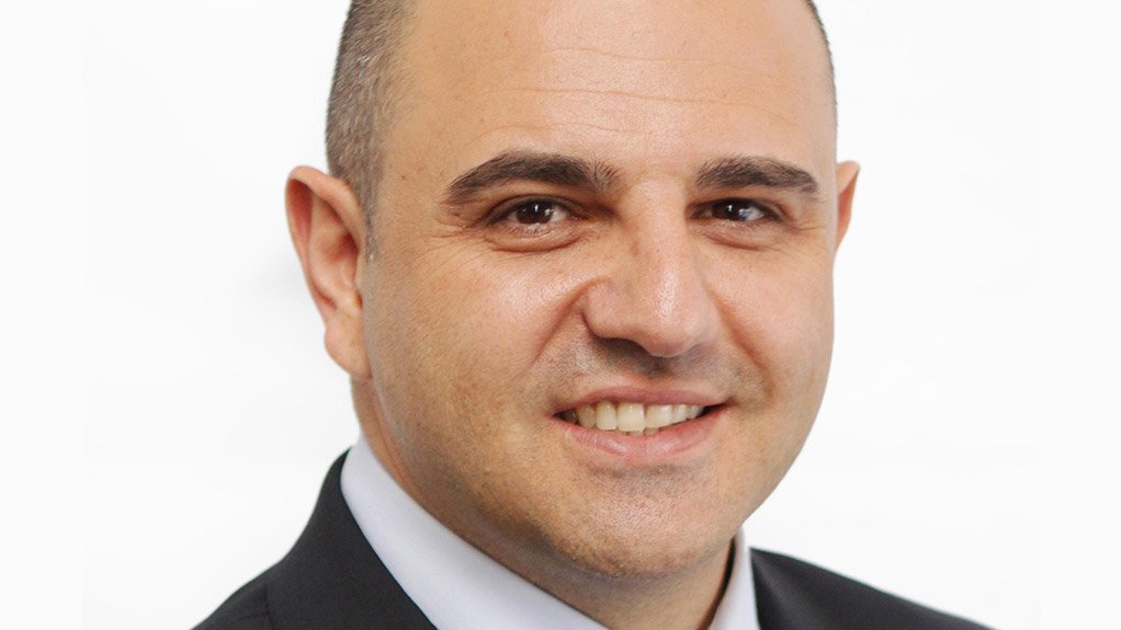 An image of Tharisa CEO Phoevos Pouroulis 