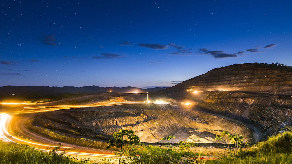 Image of the Santa Rita mine, in Brazil