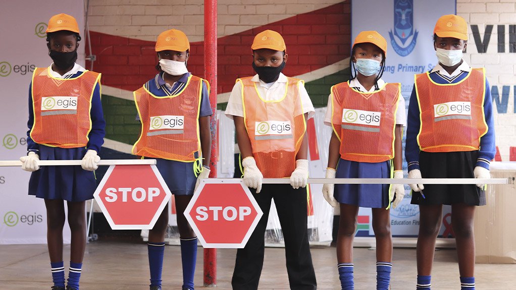Egis' safety intervention for school children & pedestrians of Katlehong in Ekurhuleni, Gauteng