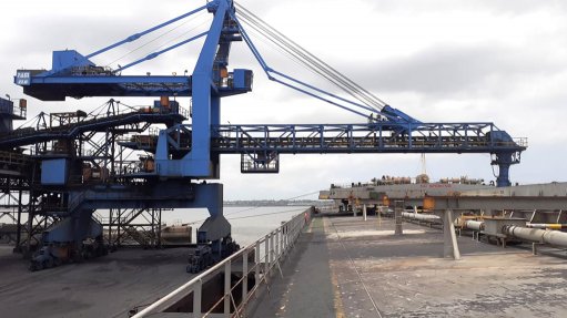 Image of the Matola Terminal at the Port of Maputo