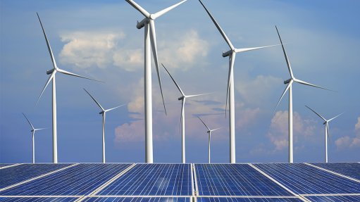 Image showing wind and solar