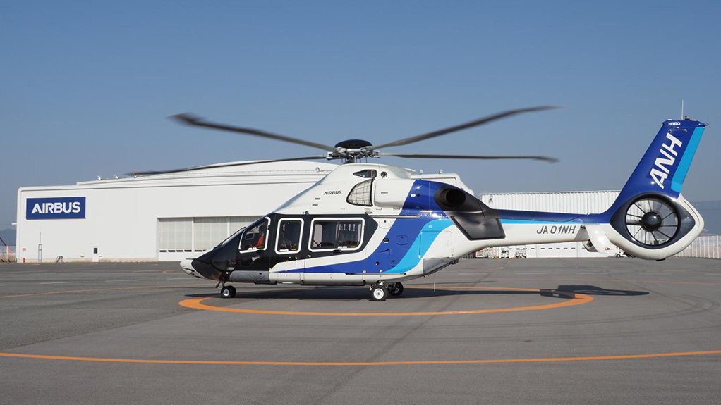 The first production H160 in its ANH livery