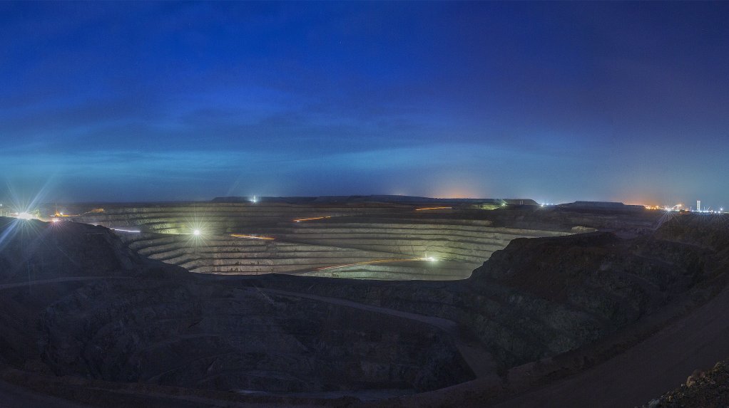 An image of the Oyu Tolgoi openpit