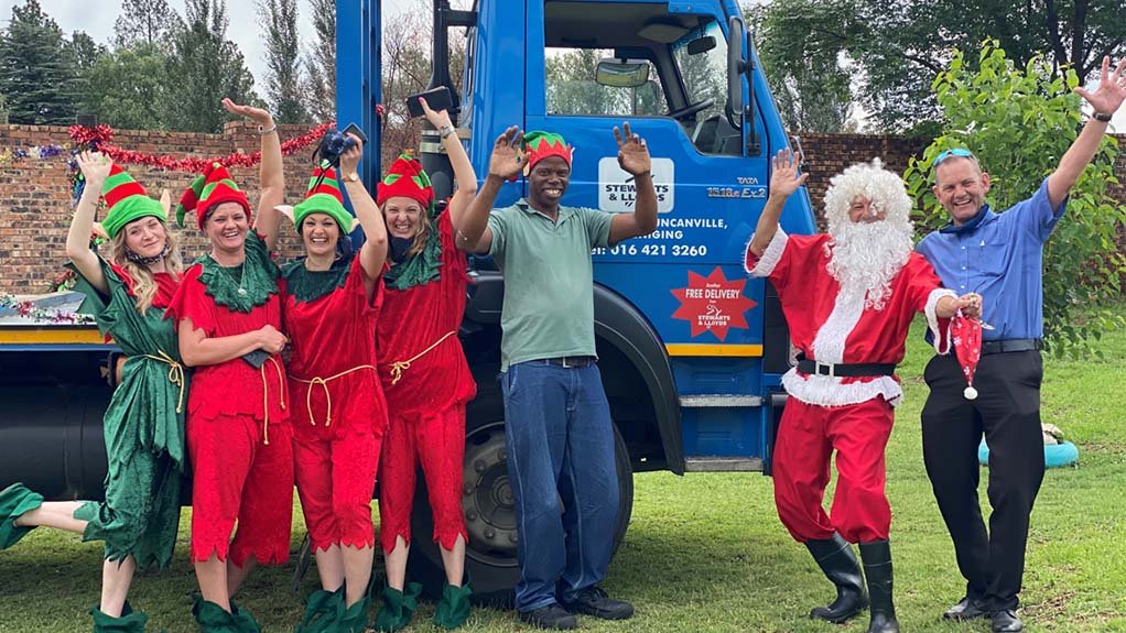 Spreading Festive Cheer – Stewarts & Lloyds turns into Santa’s with trucks as sleighs this festive!