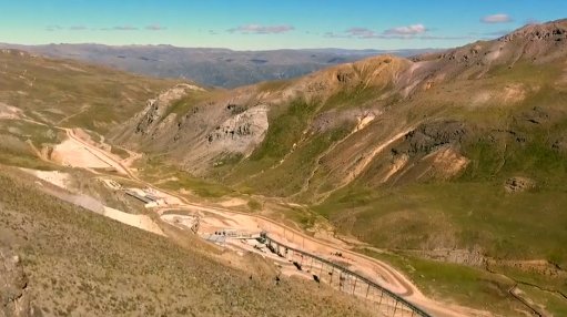 An image of the Inmaculada silver mine