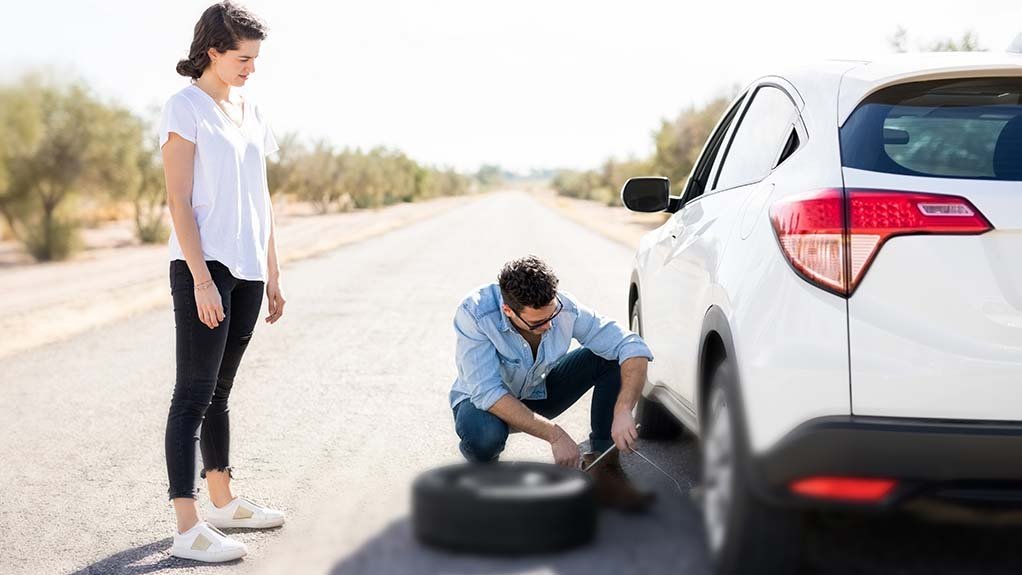 Image compromised tyres