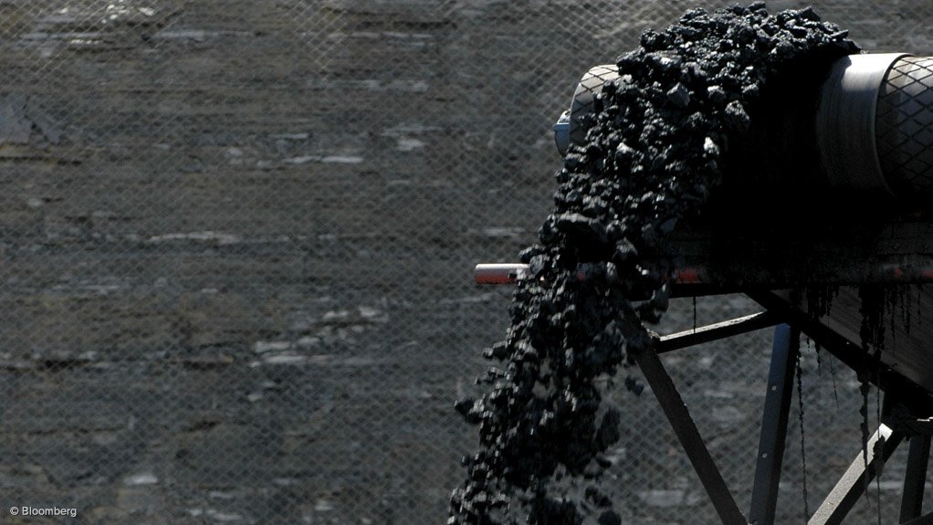 Coal stockpiles