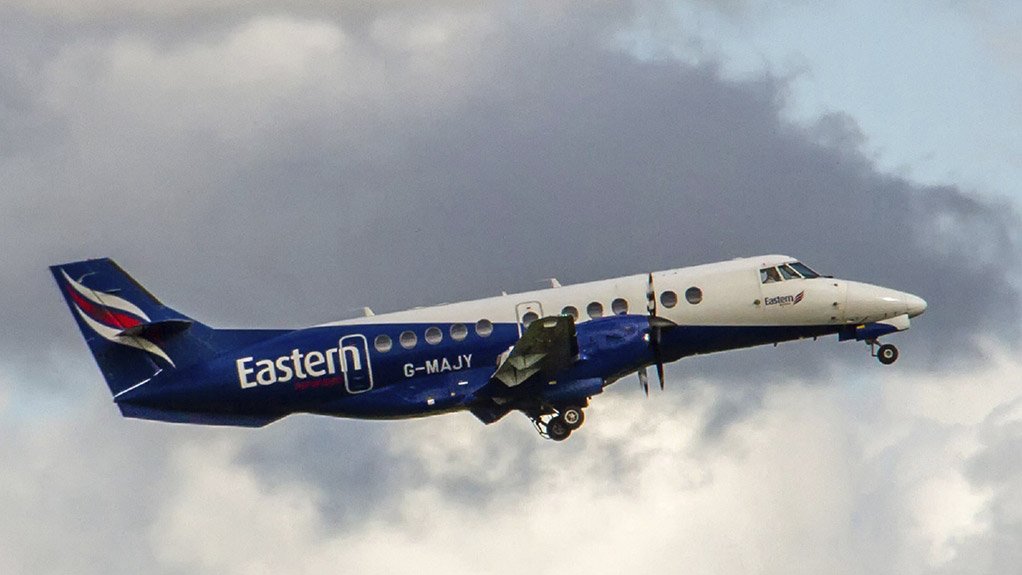 A BAE Systems Jetstream 41 (belonging to the UK’s Eastern Airways)