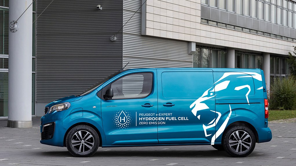 Image of The Peugeot e-Expert Hydrogen