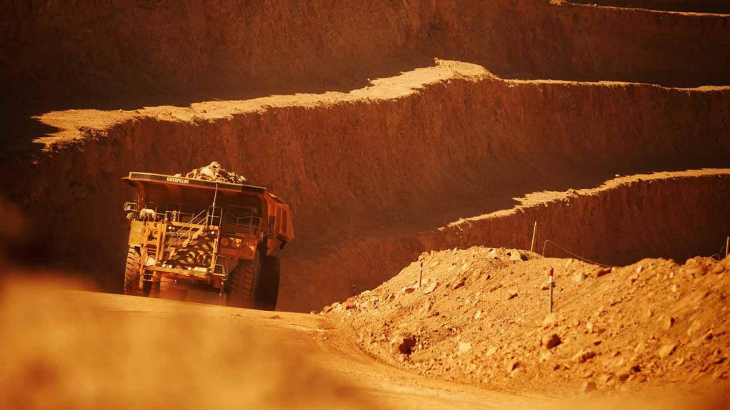 The Spence copper mine