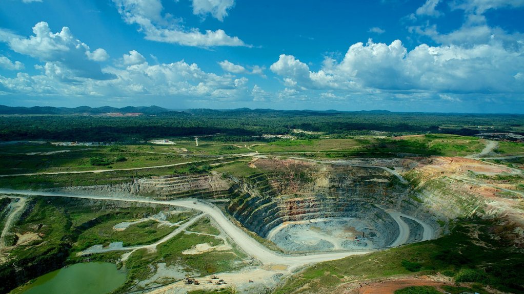 The Rosebel mine in Suriname
