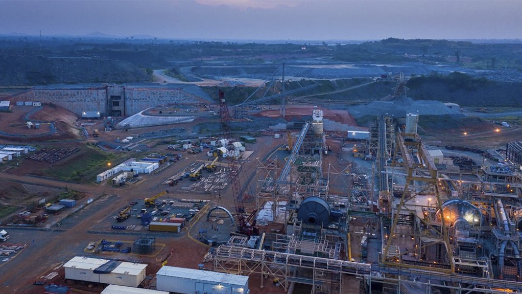 Image of the Ahafo mine, in Ghana